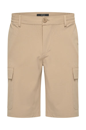 Mi Piace - Men Bermuda Shorts Cargo - Latte