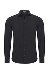 Mi Piace - Men Blouse - Black