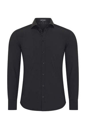 Mi Piace - Men Blouse - Black
