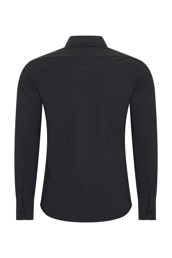 Mi Piace - Men Blouse - Black