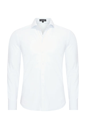 Mi Piace - Men Blouse - White