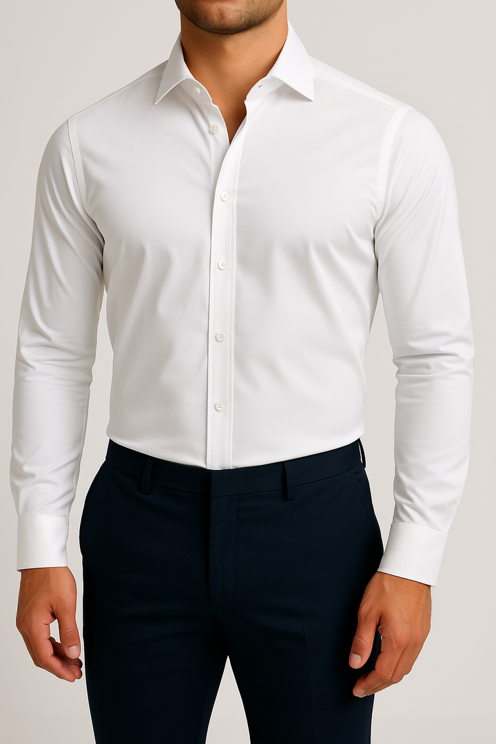 Mi Piace Heren - Men Blouse - White