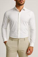 Mi Piace Heren - Men Blouse - White