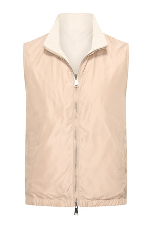 Mi Piace - Men Gilet Tech Reversible - Sand