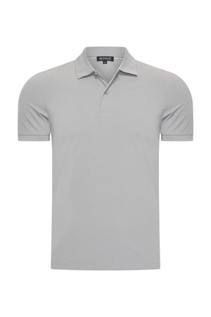 Mi Piace - Men Polo Shirt - Elephant Grey