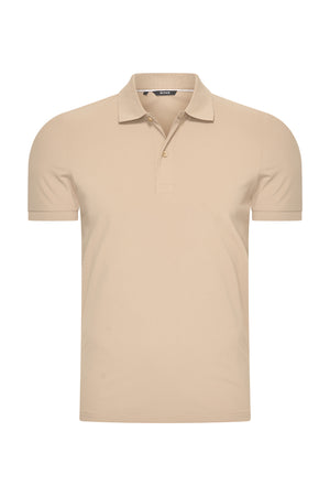 Mi Piace - Men Polo Shirt - Latte