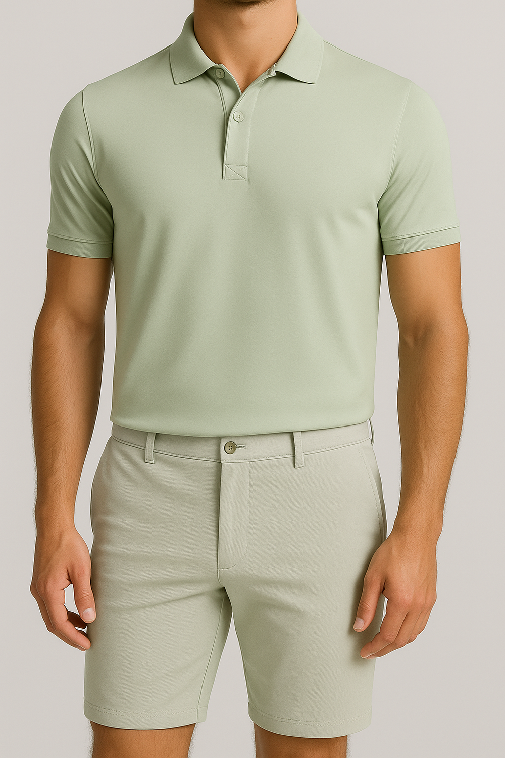 Mi Piace Heren - Men Polo Shirt - Lilypad