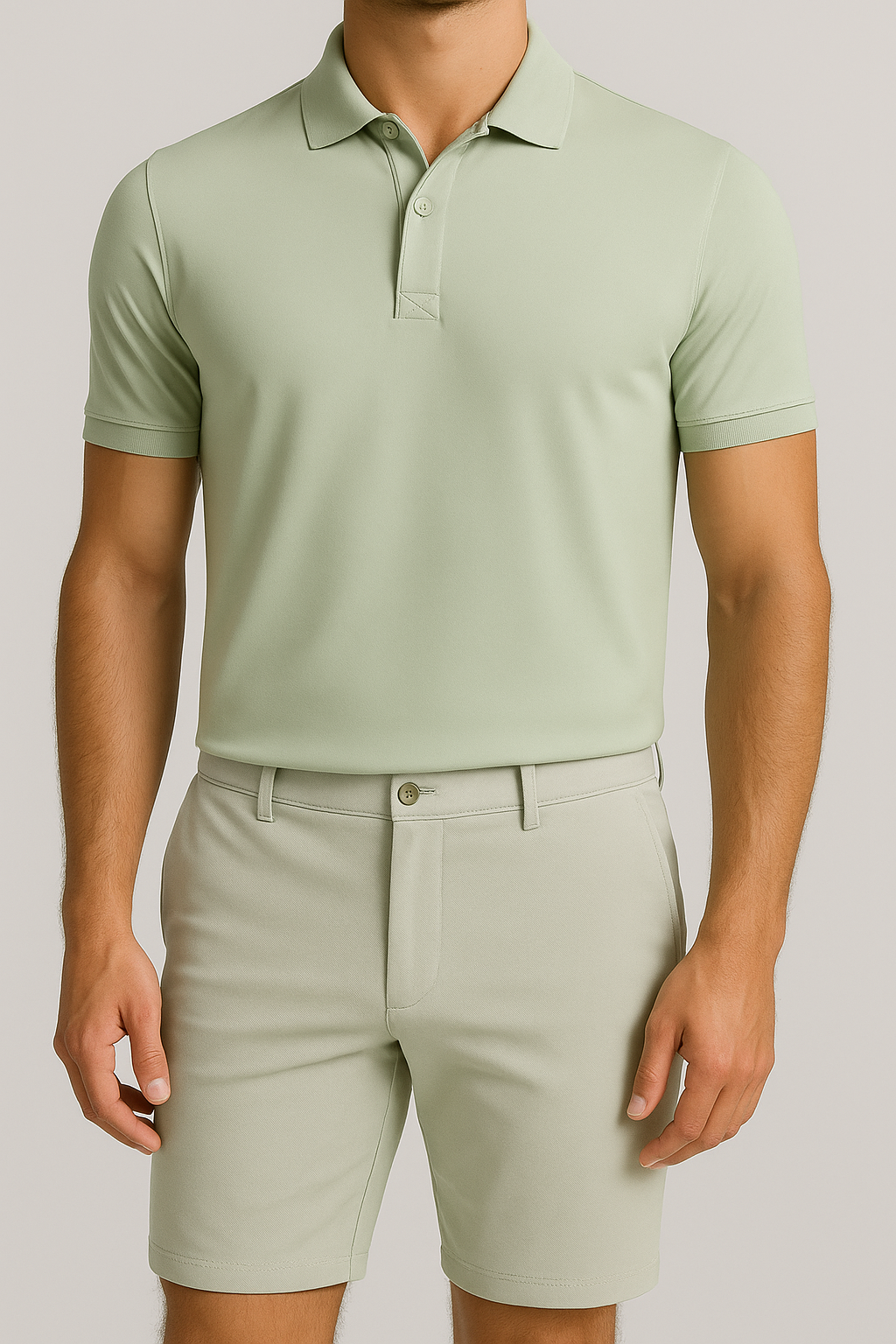 Mi Piace Heren - Men Polo Shirt - Lilypad