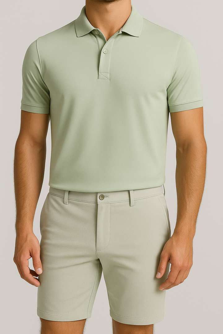 Mi Piace Heren - Men Polo Shirt - Lilypad
