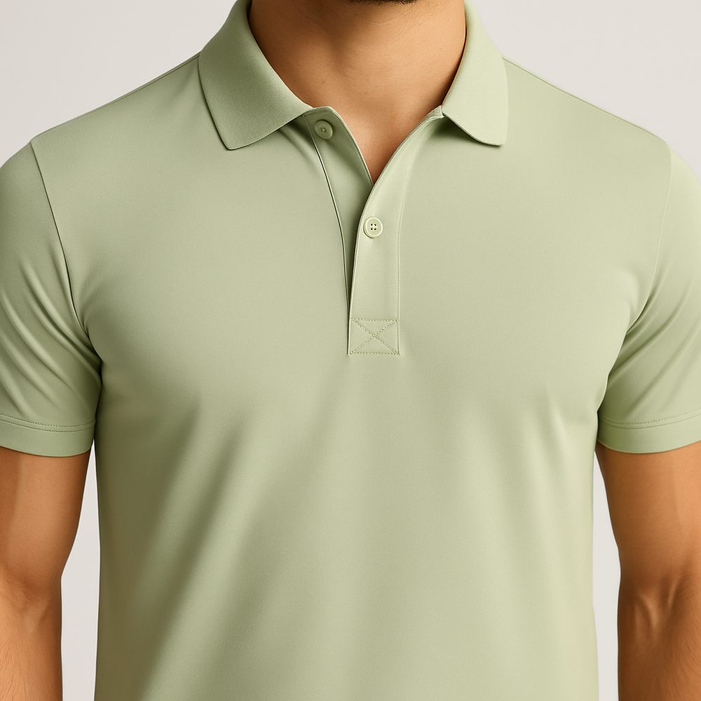 Mi Piace Heren - Men Polo Shirt - Lilypad