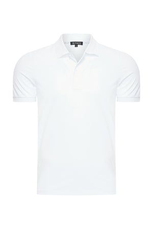 Mi Piace - Men Polo Shirt - White
