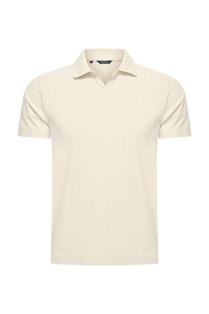 Mi Piace - Men V Neck Polo Shirt - Kit