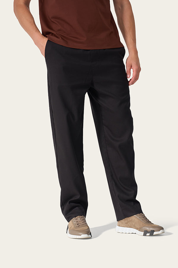 Mi Piace Heren - Men Trousers Woven - Black