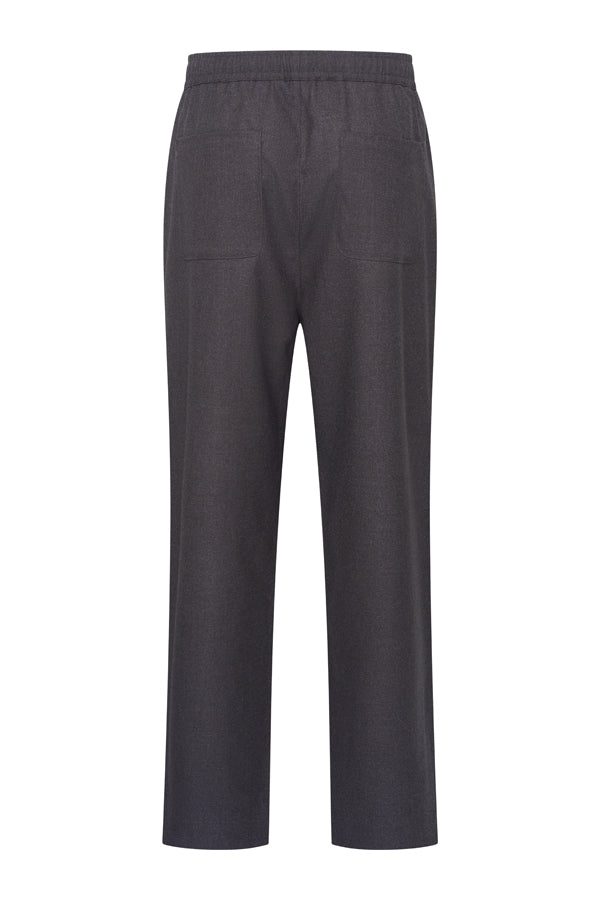 Mi Piace Heren - Men Trousers Woven - Dark grey
