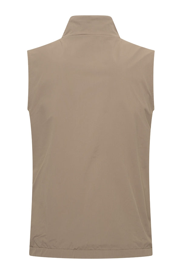 Mi Piace Heren - Men Gilet Tech Reversible - Burgundy/Falcon