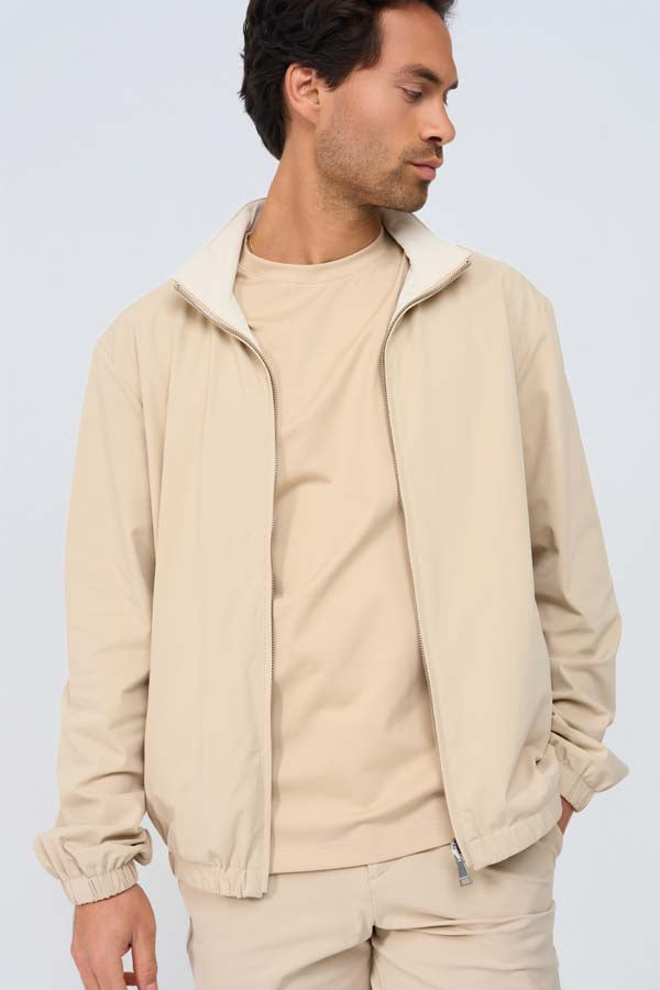 Mi Piace Heren - Men Jacket Reversible - Beige Kit
