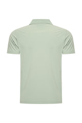 Mi Piace Heren - Men V Neck Polo Shirt - Lily Pad