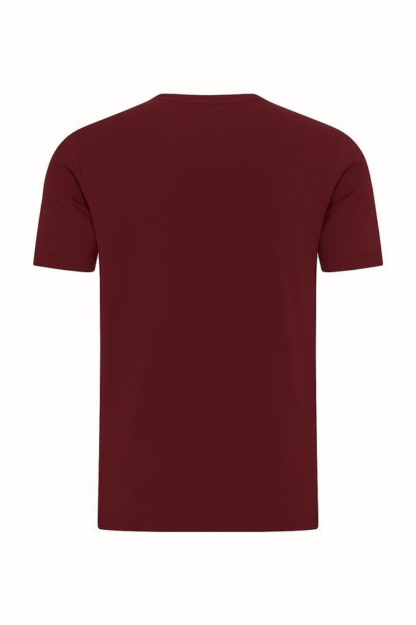 Mi Piace Heren - Men T Shirt - Burgundy