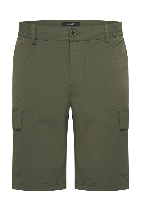 Mi Piace - Men Bermuda Shorts Cargo - Deep Depth