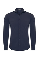 Mi Piace - Men Blouse - Dark Blue