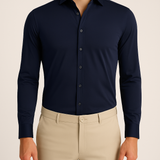 Mi Piace Heren - Men Blouse - Dark Blue