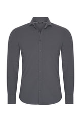 Mi Piace - Men Blouse - Dark Grey
