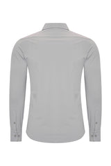 Mi Piace - Men Blouse - Elephant Grey1
