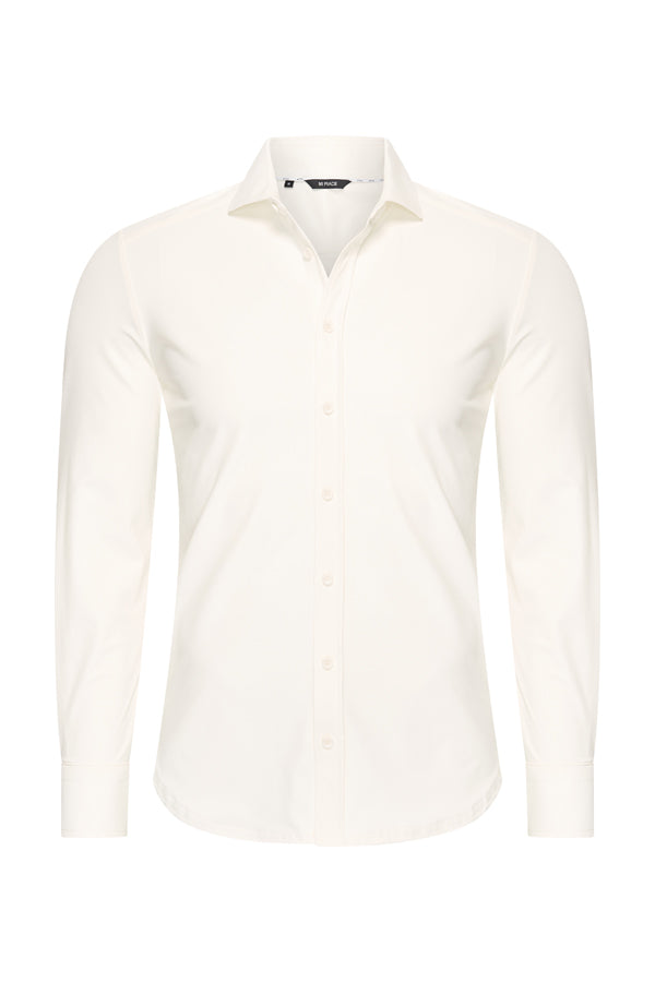 Mi Piace - Men Blouse - Off White