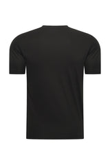 Mi Piace - Men Cotton Shirt Short Sleeves - Black