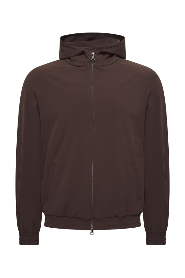 Mi Piace - Men Jack Hooded - Espresso