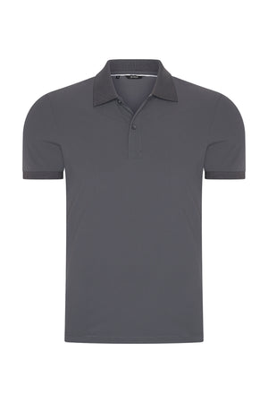 Mi Piace - Men Polo Shirt - Dark Grey