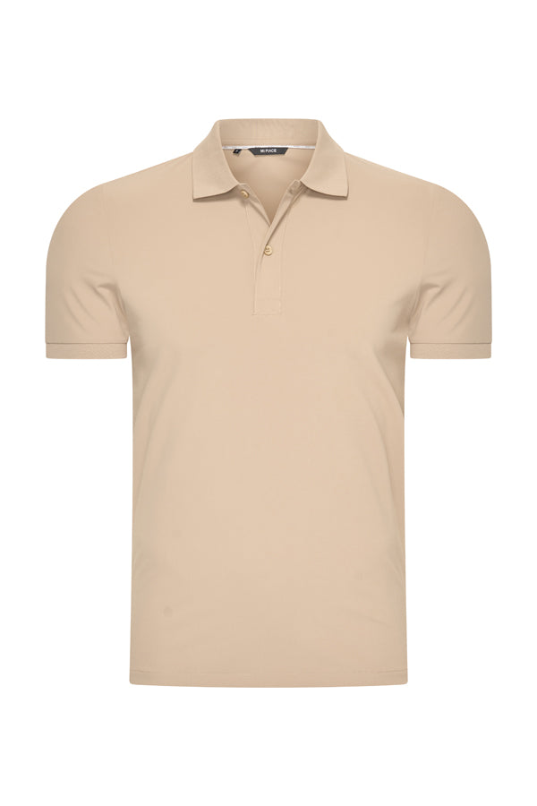 Mi Piace - Men Polo Shirt - Latte