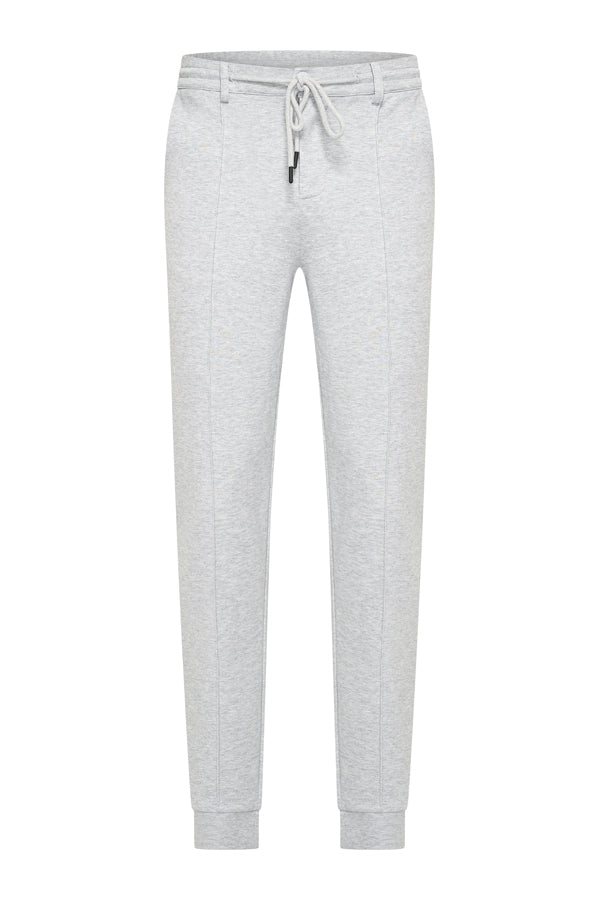 Mi Piace - Men Sweat Pants - Grey Melange