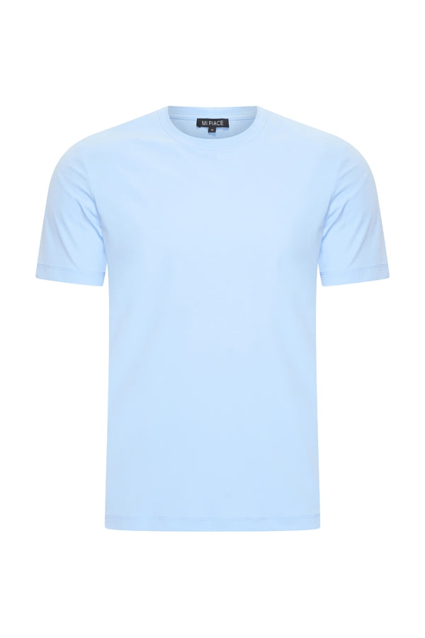 Mi Piace - Men T Shirt - Light Blue