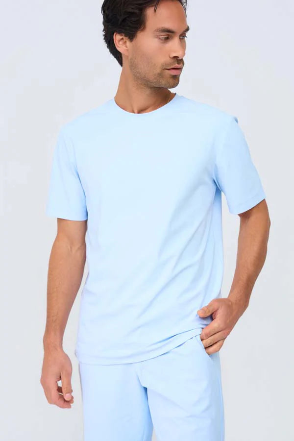 Mi Piace - Men T Shirt - Light Blue | Morgen in huis!