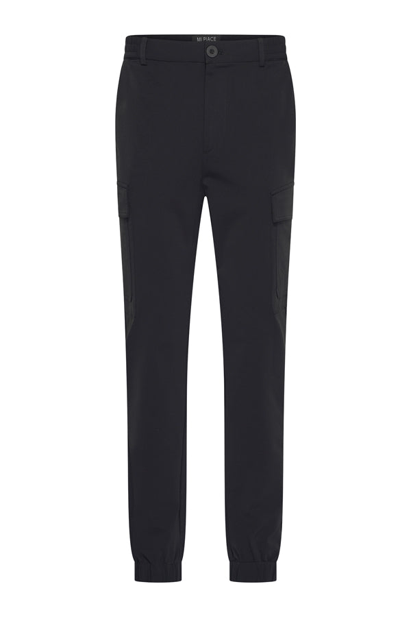 Mi Piace - Men Trousers Cargo - Black