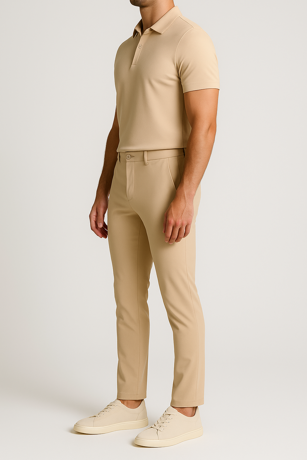 Mi Piace Heren - Men Trousers L32 - Latte