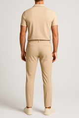 Mi Piace Heren - Men Trousers L32 - Latte
