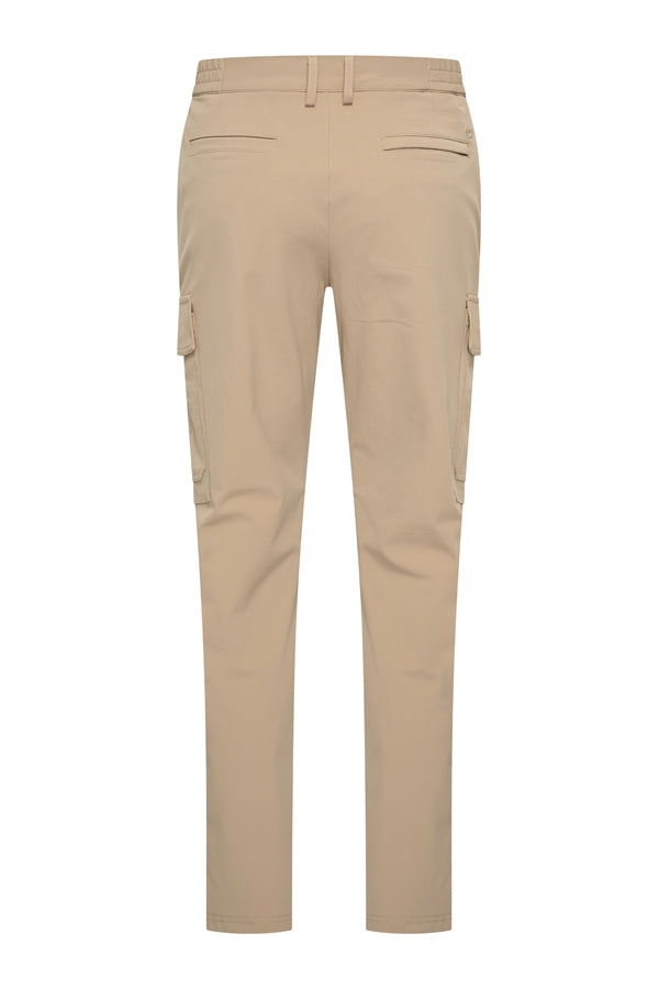 Mi Piace - Men Trousers Straight Cargo - Latte1