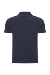 Mi Piace - Men V Neck Polo Shirt - Dark Blue1