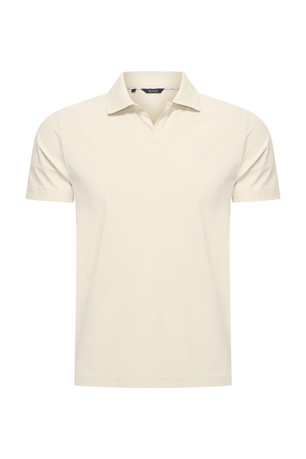 Mi Piace - Men V Neck Polo Shirt - Kit