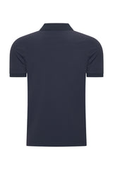 Mi Piace - Men Zip Polo Shirt - Dark Blue1
