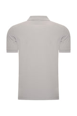 Mi Piace - Men Zip Polo Shirt - Elephant Grey1