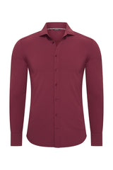 Mi Piace Heren - Men Blouse - Burgundy