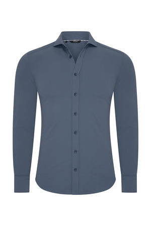 Mi Piace Heren - Men Blouse - Cloud Blue