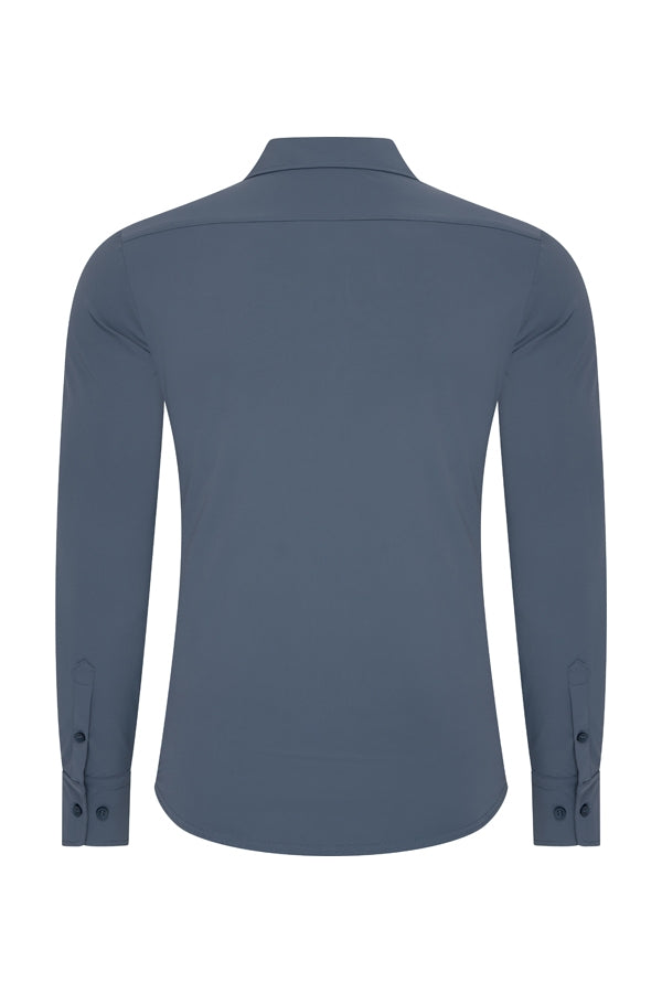 Mi Piace Heren - Men Blouse - Cloud Blue