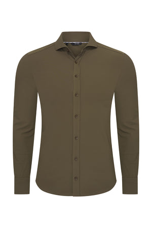 Mi Piace Heren - Men Blouse - Olive