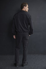 Mi Piace Heren - Men Bomber Jack - Black