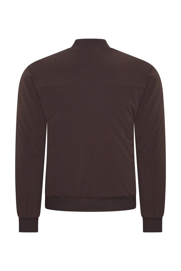 Mi Piace Heren - Men Bomber Jacket Padded - Espresso