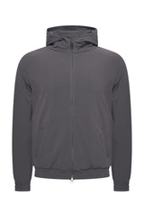 Mi Piace Heren - Men Jack Hooded - Dark Grey